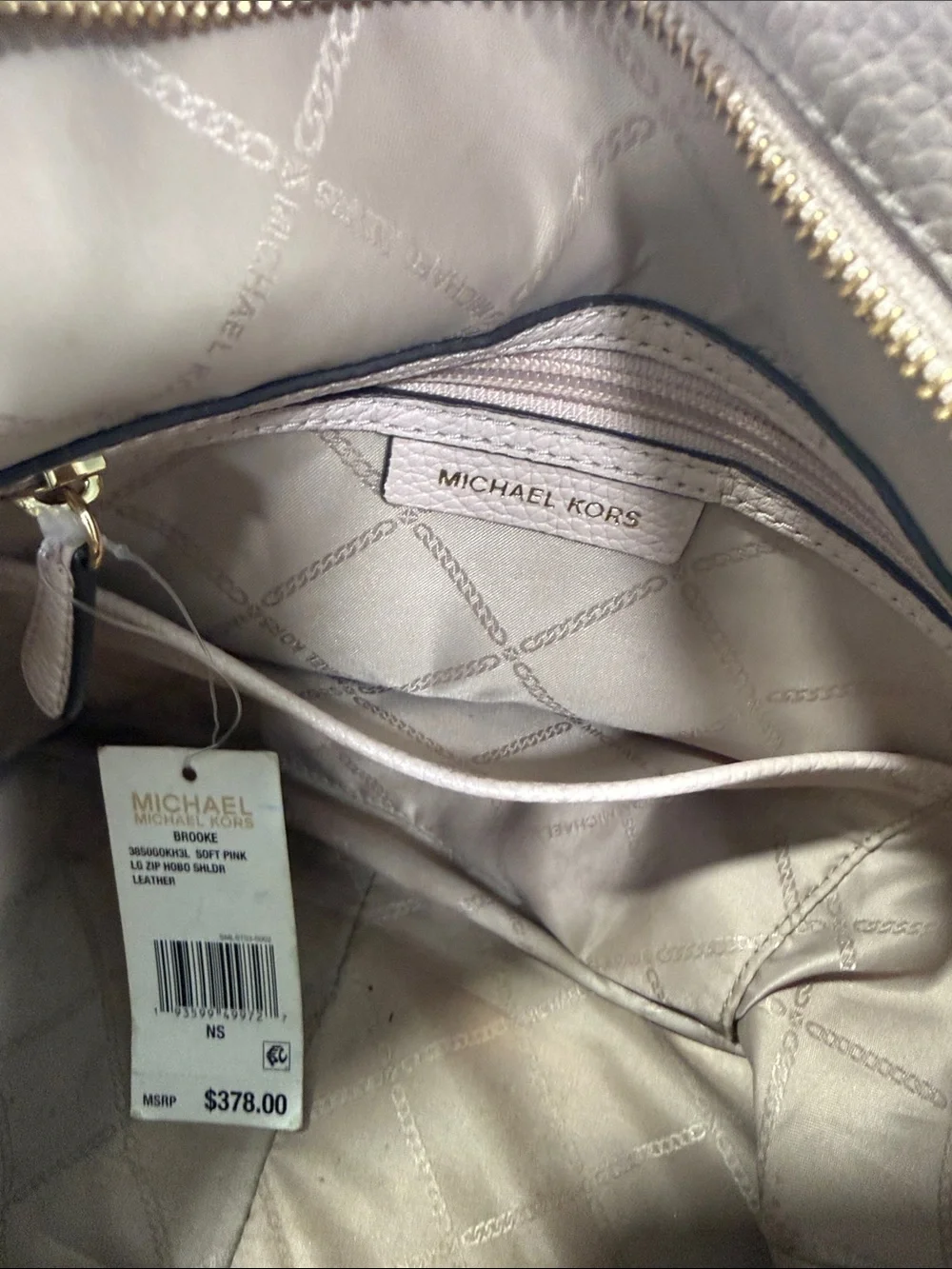 Michael Kors Brooke Large Leather Hobo